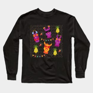 Llama party Long Sleeve T-Shirt